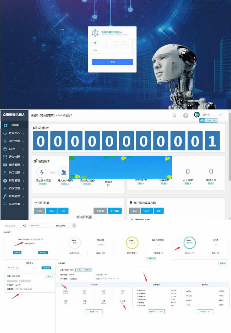 价值4800最新接单运营版【电销语音机器人】完整版源码含安装教程插图 价值4800最新接单运营版【电销语音机器人】完整版源码含安装教程插图