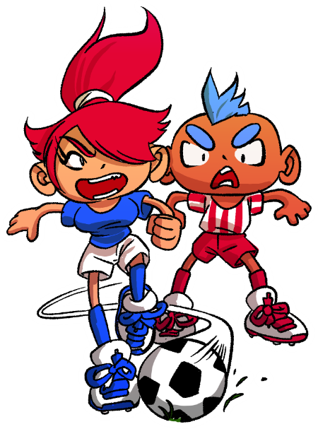 世界足球前锋第91名/World Soccer Strikers 91 15 DribbleSteam