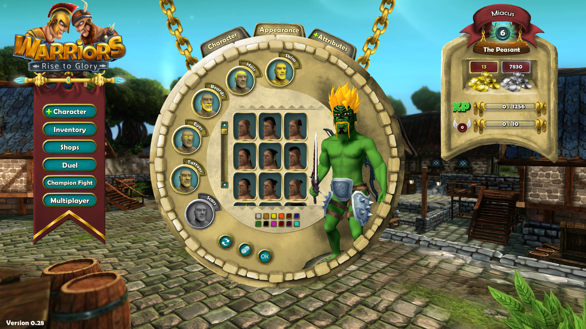 战士们:走向荣耀!/Warriors: Rise to Glory!(v0.8) 18 2017122210329261